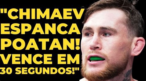 DARREN TILL APOSTA EM DERROTA DE ALEX POATAN FÁCIL E RÁPIDA PARA