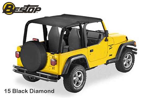 Safari Bikini Bestop Black Denim Colour For Jeep Wrangler Tj