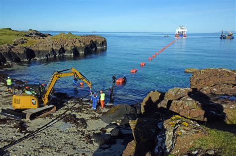 Subsea Cable Installation Completed For SSEN Distribution Briggs Marine