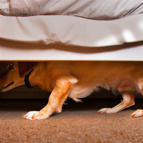 Why Do Dogs Hide Under The Bed Exploring Reasons Benefits And How To