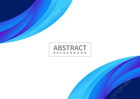 Abstract Template Header And Footers Curve Blue Color Design On White