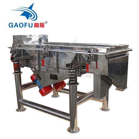 Factory Price Linear Sieve Shaker Vibrating Sorting Screen Sieving