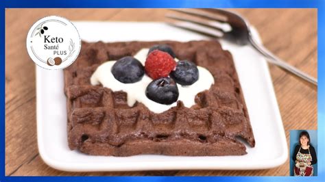 CHAFFLES Cétogène KETO GAUFRES au Chocolat Sans Gluten YouTube