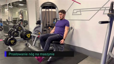 Prostowanie nóg na maszynie Leg Extension czworogłowe YouTube