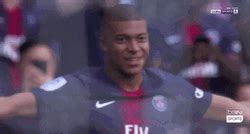 Football Player Kylian Mbappe Hugging His Teammates GIFDB