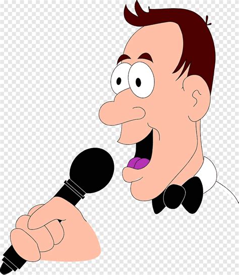 Animated Announcer Clipart