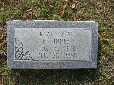 Roald Yost McKinney 1912 1990 Find A Grave Memorial