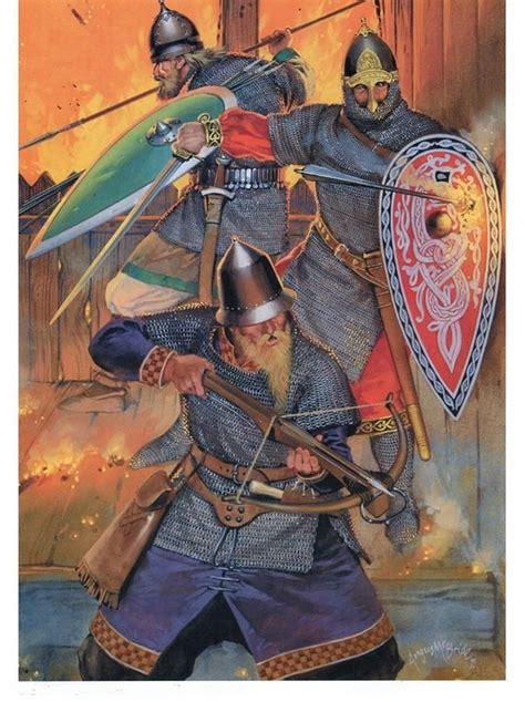 Druzhina Warriors Illustration Historical Warriors Warrior