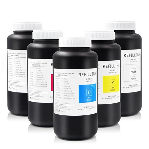 Ocbestjet 1000ml New Improved Universal Hard K3 UV Ink For Ricoh UV Ink