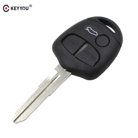 KEYYOU Remote Key Case Shell 3 Knoppen Voor MITSUB Grandado