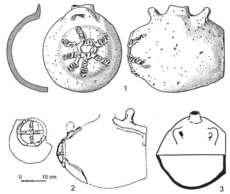 Barrel Shaped Vessels 1 From Minshat Abu Omar Egypt 2 From Azor