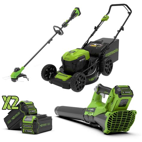 Greenworks 40V Home Package Bundle Deal Henderson Mowers Chainsaws