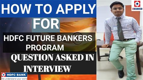 How To Apply For Hdfc Future Bankers Program Question Asked In Hdfc