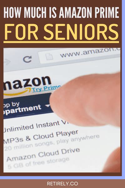 How Much Is Amazon Prime Membership For Seniors