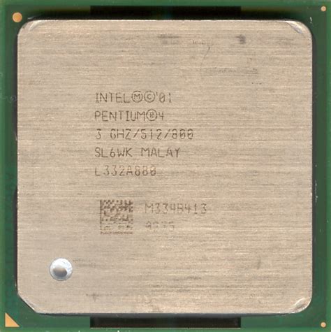 Intel Pentium 4 3 Ghz Northwood Ht Hardware Museum