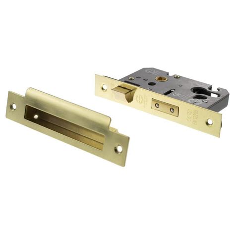 Atlantic Euro Sashlock Ce 3 Inches Polished Brass Door Superstore®