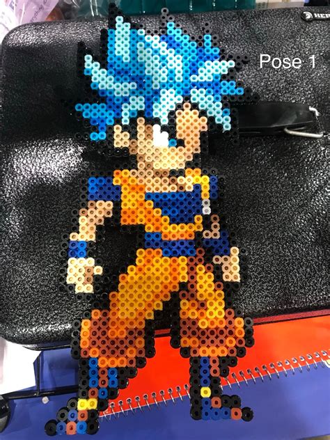 Goku Dragon Ball Perler Bead Pattern Pixel Art Pokemon Pixel Art Sexiz Pix