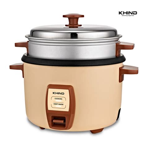 Khind 1 8L Rice Cooker RC918T CRM Cream Magnolia Seng Huat