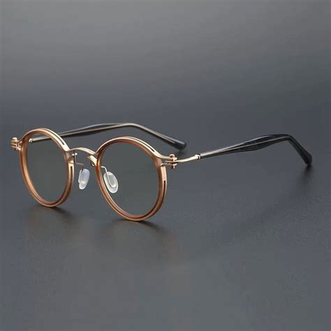 Tel Retro Steam Punk Optical Glasses Frame Mens Glasses Fashion