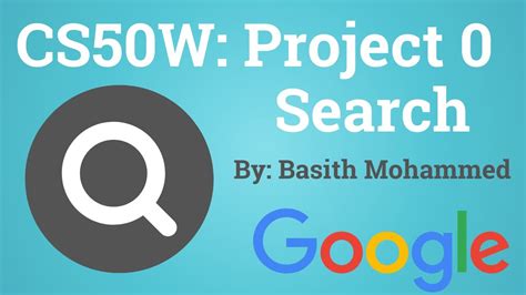 CS50W Project 0 Search Basith Mohammed YouTube