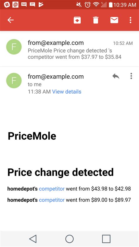 Email alerts, smarter scraping and more! - Competitor Price Monitoring