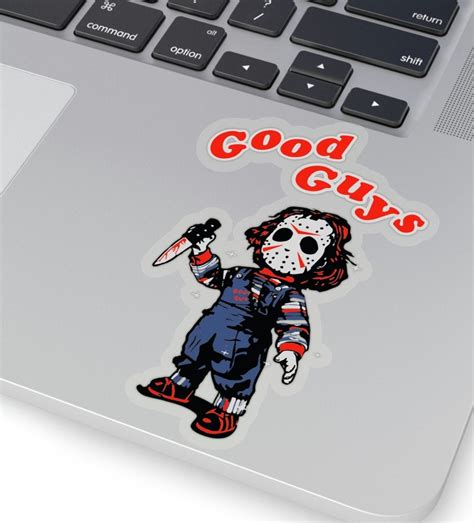 Chucky Horror Sticker, Horror Movie Sticker