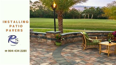 Installing patio pavers a Step-by-Step Guide