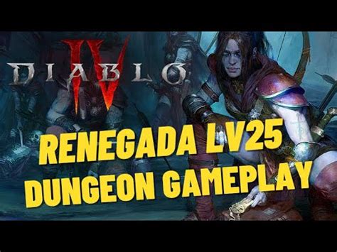 Diablo Renegada Lv Dungeon Gameplay Beta Youtube