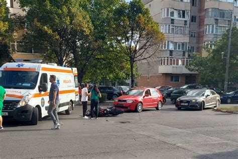 Cum s a produs accidentul de motocicleta de pe strada Mărășești