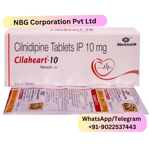 Cilnidipine Tablets Ip Mg At Rs Stripe In Nagpur Id