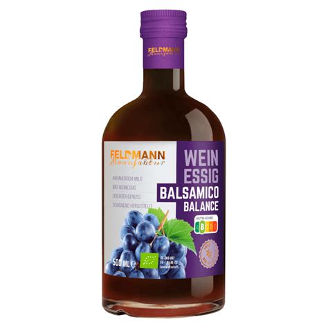 Feldmann Bio Weinessig Balsamico Balance 500ml Bei REWE Online Bestellen