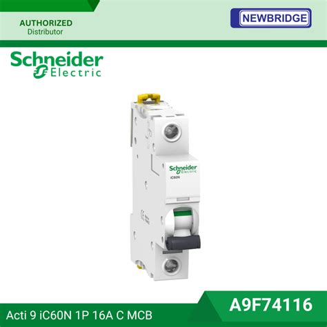 Ic N Miniature Circuit Breaker P A C Curve By Schneider