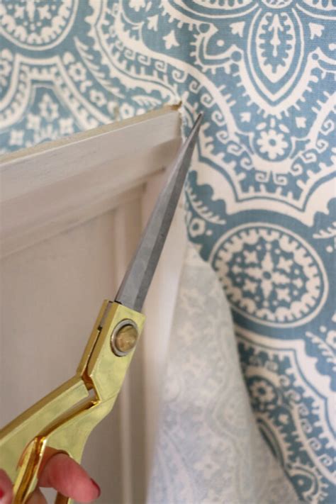 Starched Fabric Wallpaper Sincerely Sara D Home Decor Diy Projects