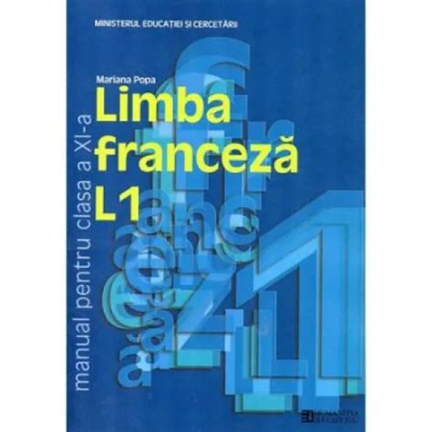 Limba Franceza L Manual Pentru Clasa A A Mariana Popa Livrare