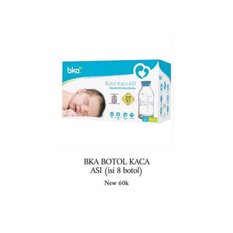 Jual Botol Asip Kaca Bka Baby Premium Shopee Indonesia