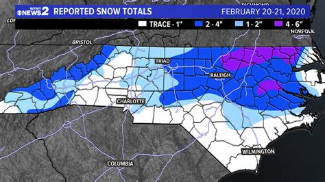 From Murphy To Manteo Snow Fell In Every Corner Of North Carolina