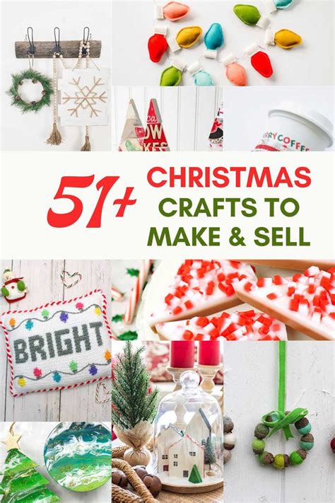 Christmas Crafts To Make And Sell With Text Overlay