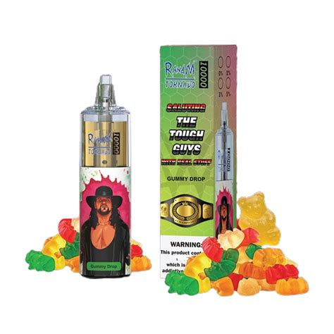 RandM Tornado 10000 Züge 20ml Einweg E zigarette Gummy Drop Vape Shop