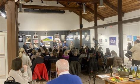 Lecture Reception With John Kao Carriage Barn Arts Center