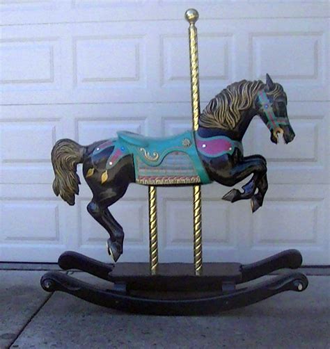 Carousel Rocking Horse – SOLD | AntiqueCarousels.com