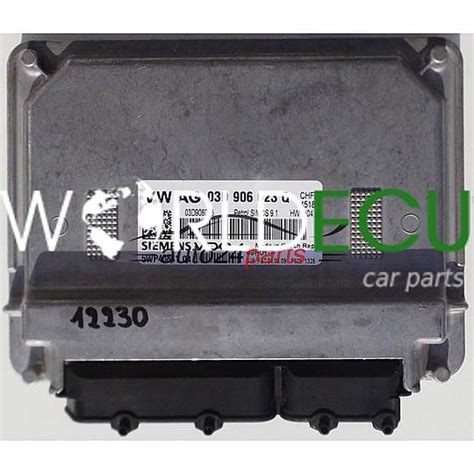 ECU ENGINE CONTROLLER VW VOLKSWAGEN POLO FOX 1 4 SIEMENS 5WP40841 04