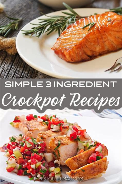 3 Simple Crock Pot Recipes With 3 Ingredients Best Of Life Magazine