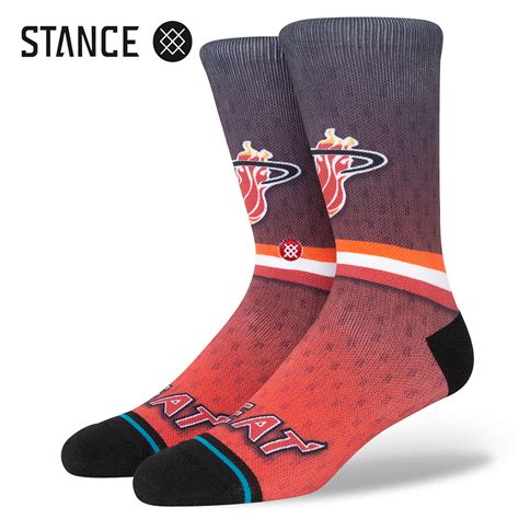 楽天市場STANCE SOCKS FADER MIAMI HEAT スタンス ソックス フェーダー マイアミ ヒート BLACK