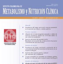 METABOLISMO Y NUTRICIÓN CLÍNICA 4 No 2 REVISTAS MÉDICAS