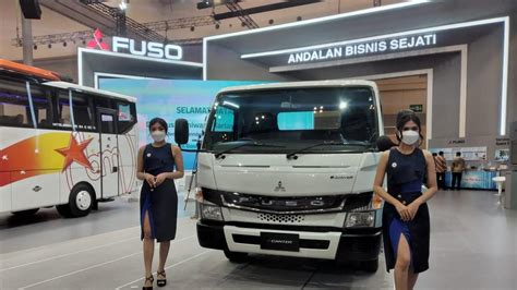 Mitsubishi Fuso Boyong Canter Bermesin Listrik Bisa Langsung Dicoba Di