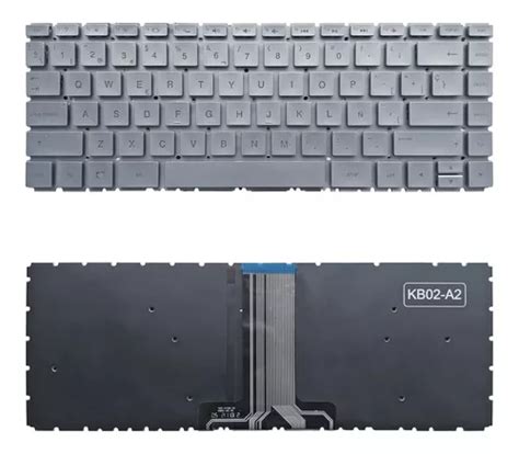 Teclado Retroiluminado Hp Pavilion X360 14 Ba008la Plateado