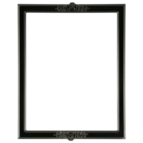 Rectangle Frame In Matte Black Finish Classic Black Picture Frames