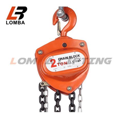 Portable Vd Type Ton Ton Ton Ton Manual Chain Block Chain Hoist