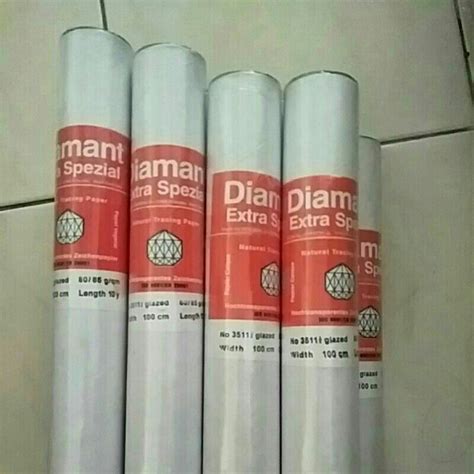 Jual Kertas Kalkir Diamant Extra Spezial Natural Tracing Paper Shopee