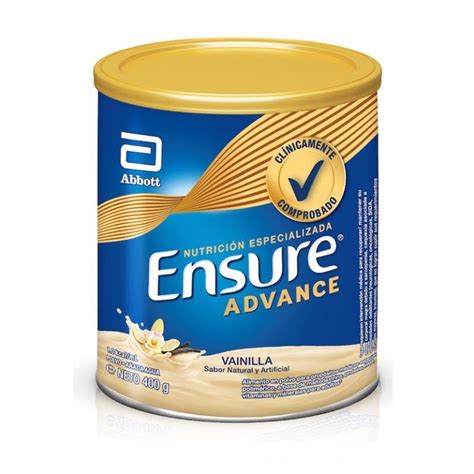 Ensure Advance En Polvo Sabor Vainilla Y Fresa X Gr